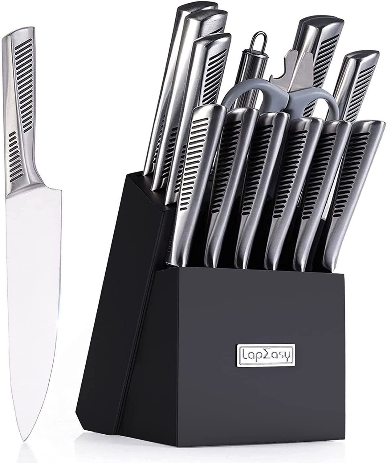 knife set with block
