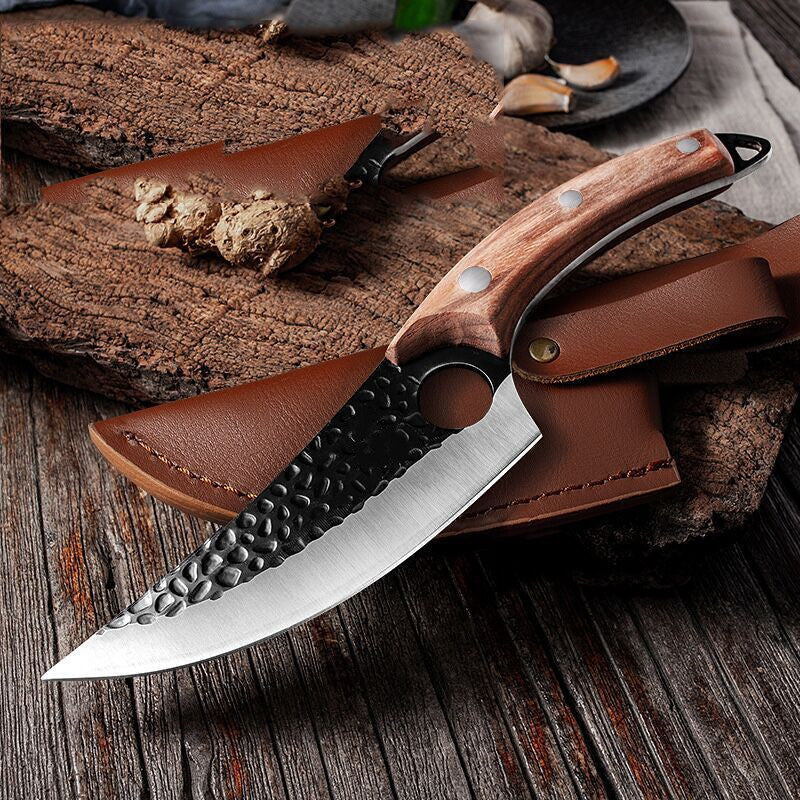 brown knife